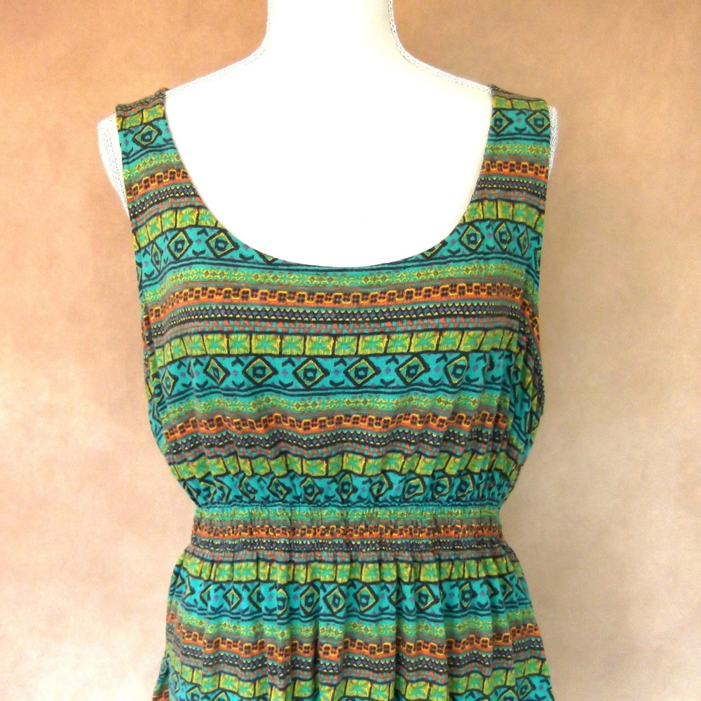 Super Cute Forever 21 Boho Tank Top Size 3X - Picture 3 of 8